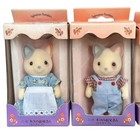 Sylvanian Families Whiskers Cat Family  7 Members 