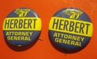  11  Vintage 1970s Political Pins   Pinback Button Lot   Neat Assemblage  L  k 