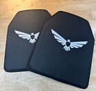 Set  2  Gts Oa   Level 3  10 x12  Ceramic Armor Plates  lightweight  Rf2 Tested