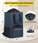 Laundry Bag Backpack - Extra Large Laundry Bags With Shoulder Straps Heavy-duty 