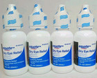 4-pack Equate Dry Eye Relief Lubricant Eye Drops Large 30ml 1 Oz Exp 1 2026