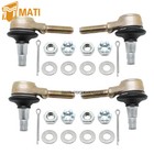 4 X Tie Rod End Kit For Yamaha Grizzly 125 350 450 550 600 660 700 Yfm 4x4 98-20