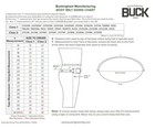 Buckingham Climbing Belt 20192m Size 31 View Sizing Chart Picture