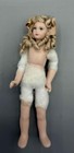 Miniature Dollhouse 1 12 Porcelain Little Girl Doll Ready To Dress - Lw84t