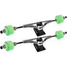 Core 7 0 Raw Longboard Trucks Wheels Package Bigfoot 70mm Pathfinders Green