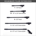 Helmsmate Tiller Extension Handle T   18  Fixed Length