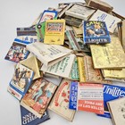 Vintage Matchbook Matches Lot Of 100  Mixed Advertising 1950s 60s 70s 80s