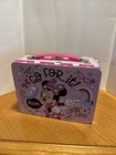 Disney Minnie Mouse Metal Lunch Box Tin Box 9x7x3 5