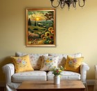 Cszppqaf Paint By Numbers For Adults Beginner  Sunflower Landscape Pb160-1 
