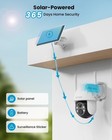 Iegeek 2k Wireless Outdoor Solar Security Camera Wifi Home Battery Cctv System