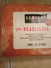 Sargent Art Plastilina Orange Terra Cotta Modeling Clay 5-pound Brand New