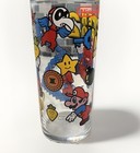 Super Mario Bros  2 Promotional Drinking Glass Nintendo Vintage 1989 6 1 4  Tall