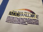 Vintage Rare Adderall Xr Pharmaceutical Rep Doctor Tote Bag 2002 White Blue