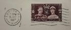 Gb Great Britain 1937 Kgvi Coronation 1  d Stamp On Cover London W1 Cancel