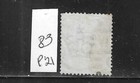 Great Britain Scott  83  plate 21  1880-81 3p  rose  Wmk 30 -used 