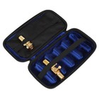Portable Mouthpiece Storage Box Black Mouthpiece Case Oxford Cloth For Saxophone
