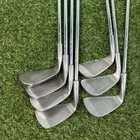 Vintage Spalding Pro Flite  3 4 5 6 7 9 pw  Used Iron Set Golf Clubs Stainless
