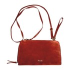 The Sak Iris Smartphone Crossbody Purse convertible Wristlet suede women s 
