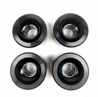 Globe Cruiser Series Conical 62mm Longboard Wheels 78a Black Set Of 4