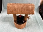 Vintage 1950   s Hand-crafted Twine-covered Wishing Well