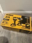 Combo Xr Dewalt Hammer Drill Xr  Impact Xr  2 Batteries 4 0ah Xr  Charger  Bag