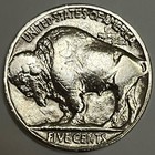 1927-p Buffalo Nickel Xf To Au Details - Full Date - Free Shipping