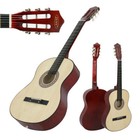 38  Natural Beginners Acoustic Guitar With Case  Strap  Tuner And Pick For Start