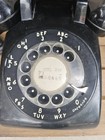 Vintage antique Western Electric Classic Black Rotary Dial Desk Phone 