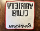 Vintage 1970   s Variety Club Soda Pop Cola 6    Embroidered Coat Patch Toledo Ohio