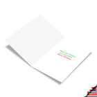 1 Funny Merry Christmas Greeting Card With Envelope - Stressful Holidays