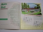 Vintage Modern Ranch Homes House Builder Brochure 1956