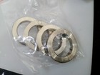 4x Stainless Steel Outdoor Rotatable Folding Buckle Ring For Hiking Defense
