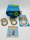 Vtg Gaf View-master Entertainer Projector Lot W 12 Reels And Sawyer View-master