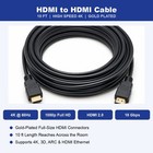 Hdmi Cable 10ft 4k High Speed Hdmi To Hdmi Cord For Hdtv Ps5 Xbox Roku Monitor