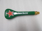 Heineken 10  Green Pub Style Draft Beer Tap Handle Good Cond  See Pics