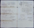 Straits Settlements Singapore Document Embossed Revenues 2x  8 1868 Fiscal