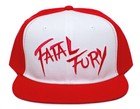 Fatal Fury Hat Embroidered Flat Brim Terry Bogard Red Cap Andy King Of Fighters