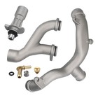 Upgraded Aluminum Coolant Outlet Pipes Kit Compatible With Jaguar land Rover