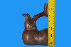 Museum Replica Of A Pre Columbian Vicus Artifact From Peru Whistle Vessel 14