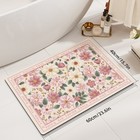 Classic Anti-slip Bathroom Mats quick-dry Bathroom Shower Rug fit Bathroom Floor