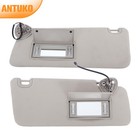 Gray Sun Visor Left Right Side For Ram 1500 2500 3500 Pickup 4 Door 2013 2018