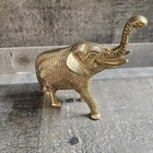 Brass Elephant Figurine  4    Tall