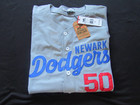 Newark Dodgers  50  1945 Negro League Stitched  Baseball  Jersey Size M Nwt  110