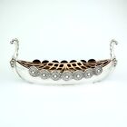 Rare Novelty Gorham Solid Sterling Silver Viking Boat Form Centerpiece  Ca  1930
