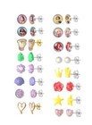 New Disney Princess 16 Piece Earring Stud Set For Sensitive Ears  Free Shipping 
