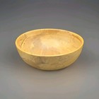 Vintage Hand Turned Wooden Bowl Spalted Wood Signed 1991 Rustic 7   