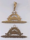8  Solid Brass Heavy Wall Hangers Cherubs Vintage Decor