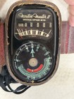 Vtg Weston Master Ii Universal Exposure Light Meter Model 735 W  Leather Case