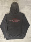 Bts Love Yourself Speak Yourself World Tour Official Merch Black Zip Up Hoodie 1