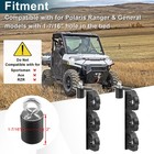 Utv Dual Tool Rack Holder Mount For Polaris Ranger General Shovels Brackets